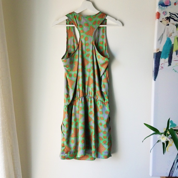 Abstract Print racer back silky mini - Picture 6 of 9